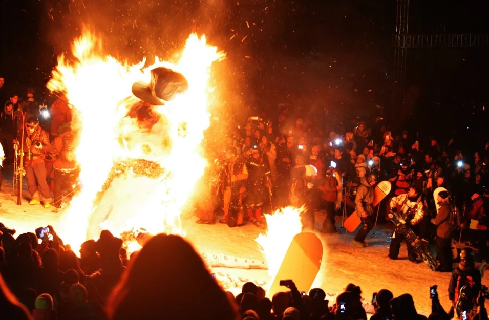 Bajada de antorchas 1