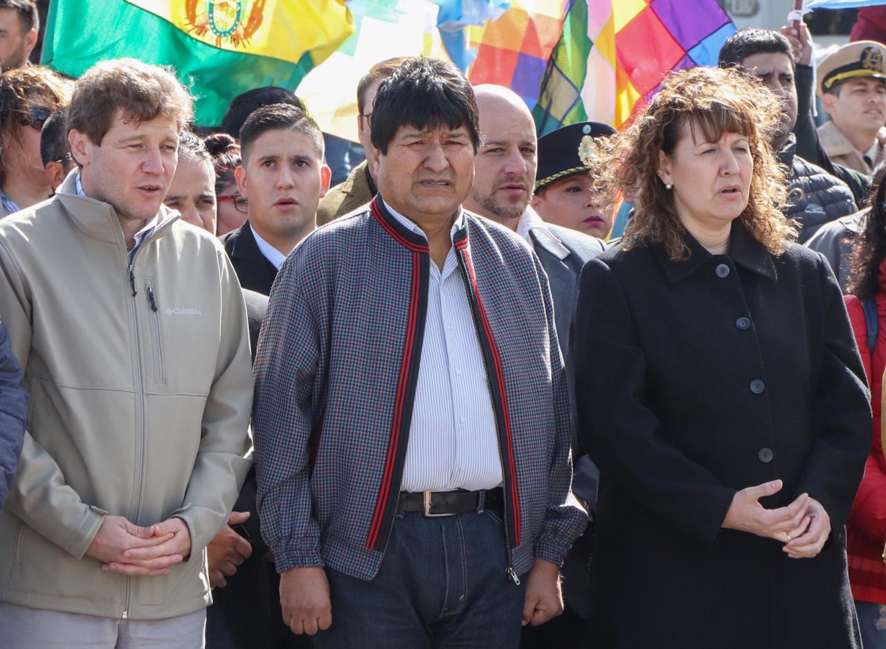 Evo Morales Melella Urquiza