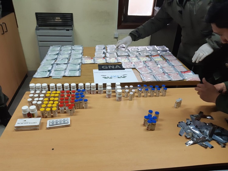 Pastillas gendarmeria