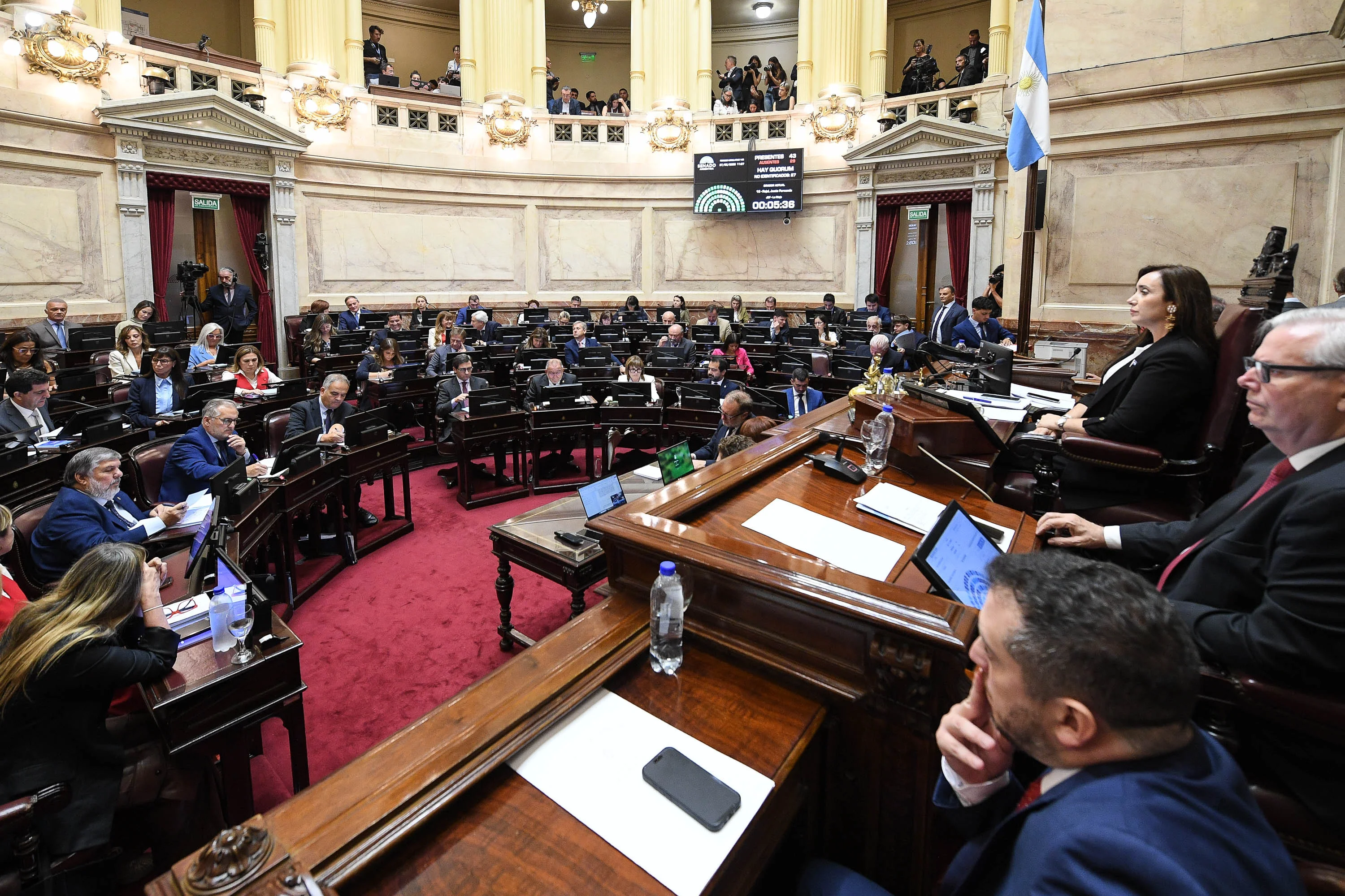 El Senado convirtió en ley la Reforma Laboral impulsada por el Gobierno