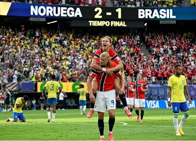 Brasil quedó eliminado tras caer 2-1 ante Noruega y se despide Neymar
