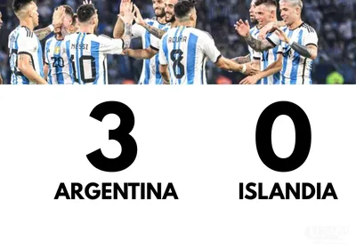 Argentina venció 3-0 a Islandia en el último amistoso previo al Mundial 2026