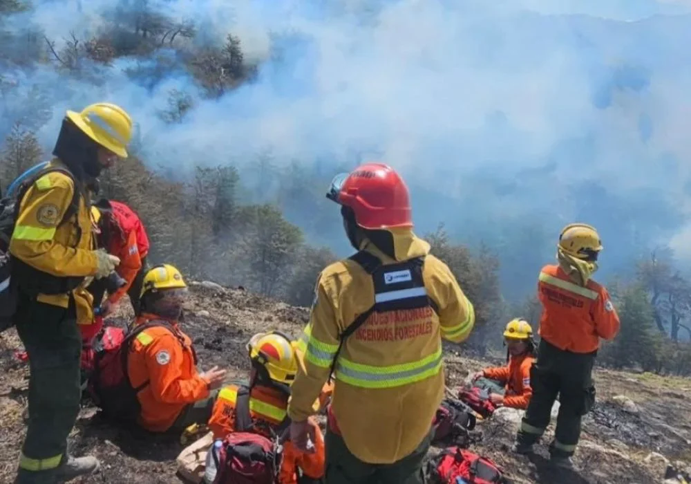 incendio parque nacional Los Glaciares