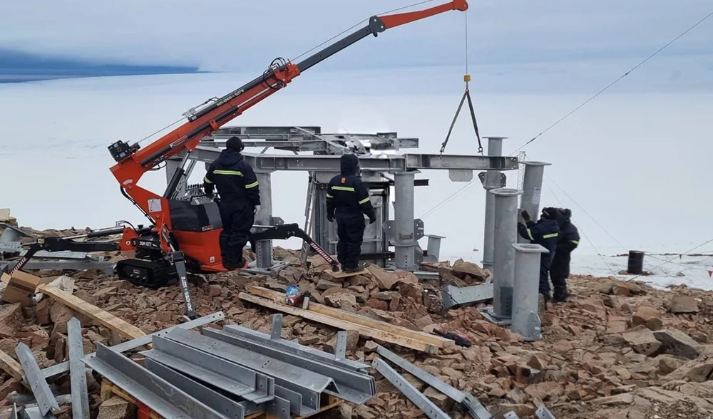 construccion antartida