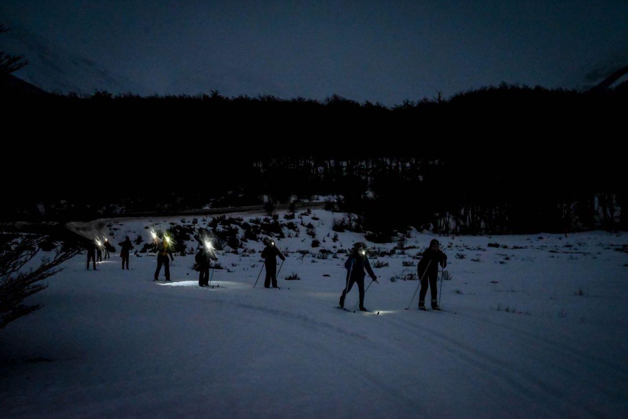 esqui nocturno