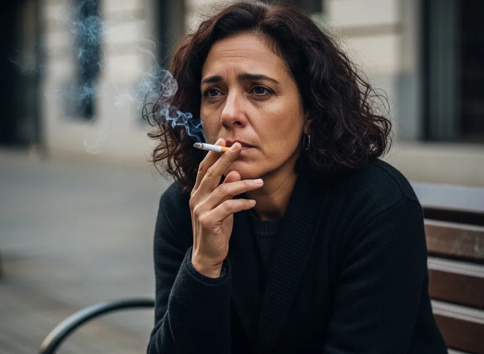 fumando
