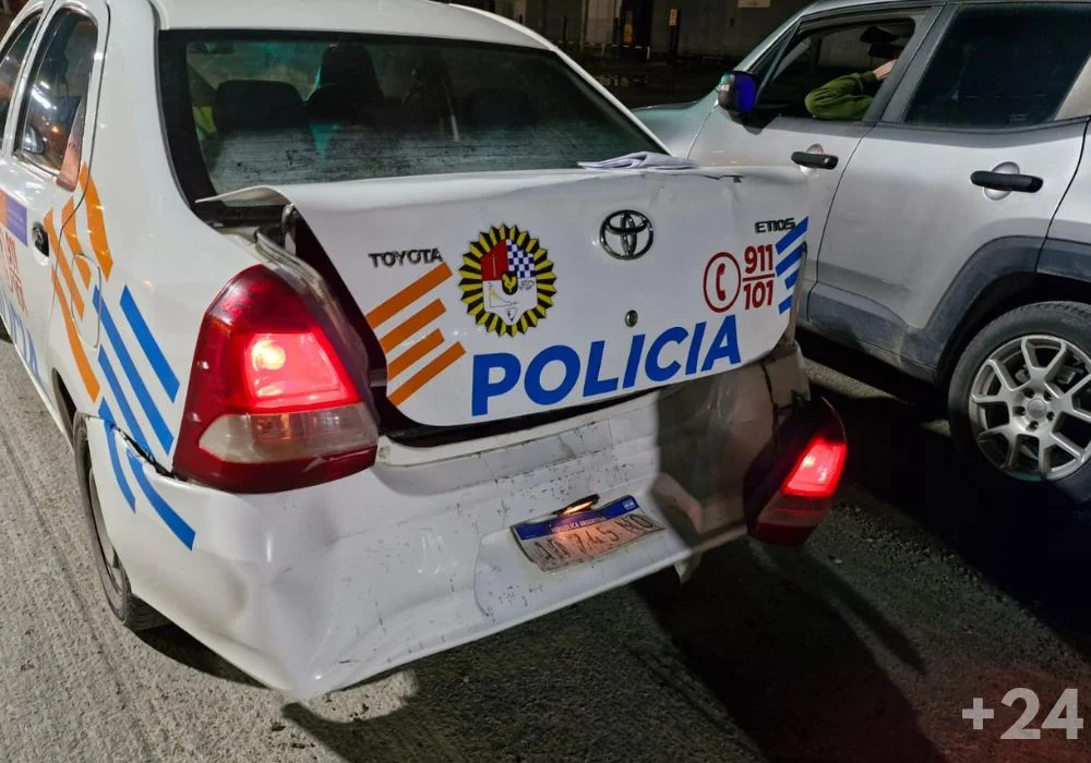 Accidente Ushuaia policía