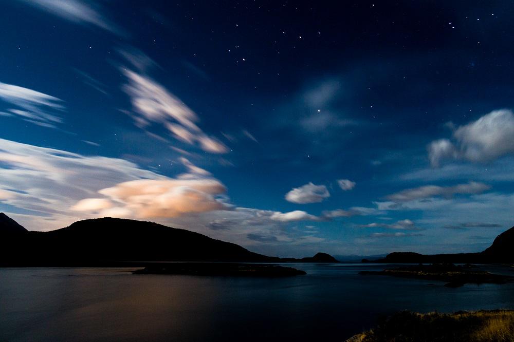 parque nacional noche