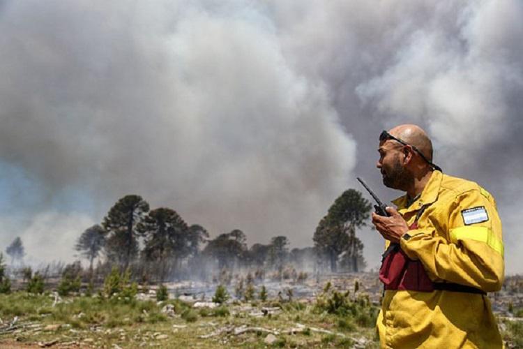 incendio forestal bariloche