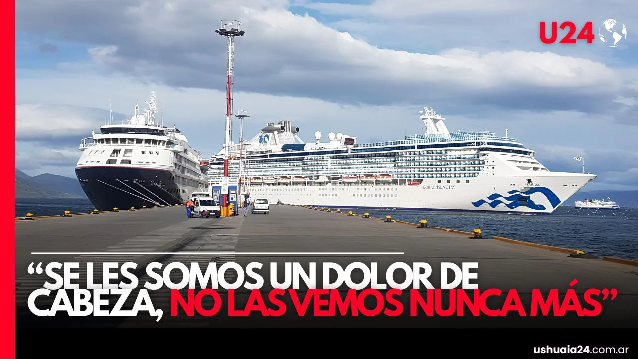 Cruceros en Ushuaia en riesgo