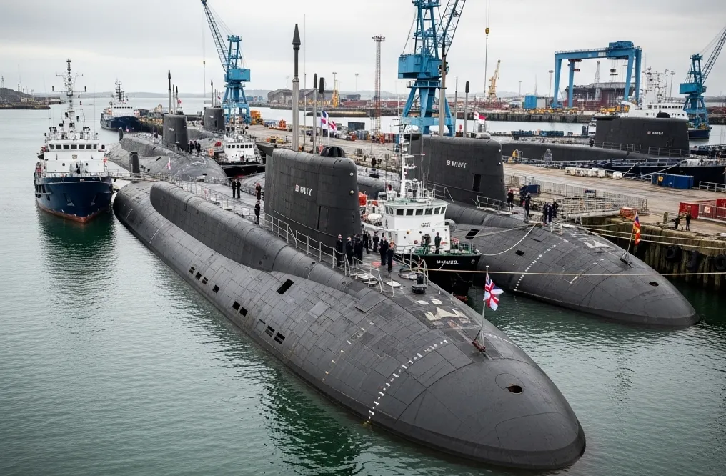 reino unido submarinos