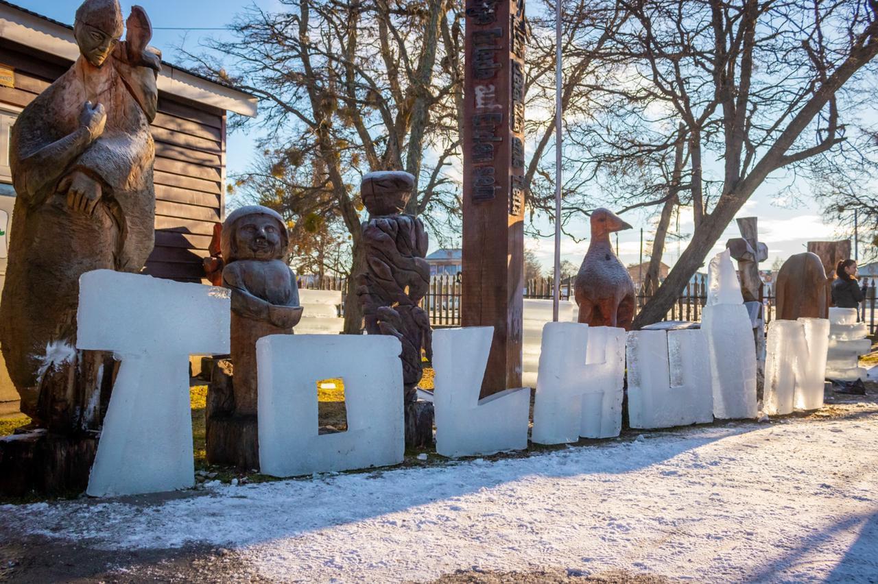escultura de hielo