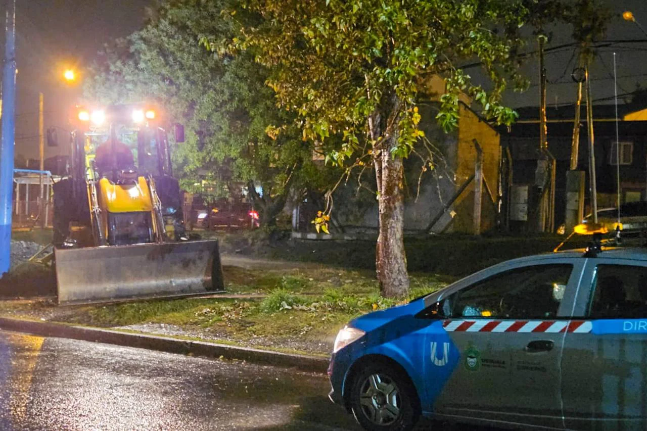 defensa civil Ushuaia lluvias