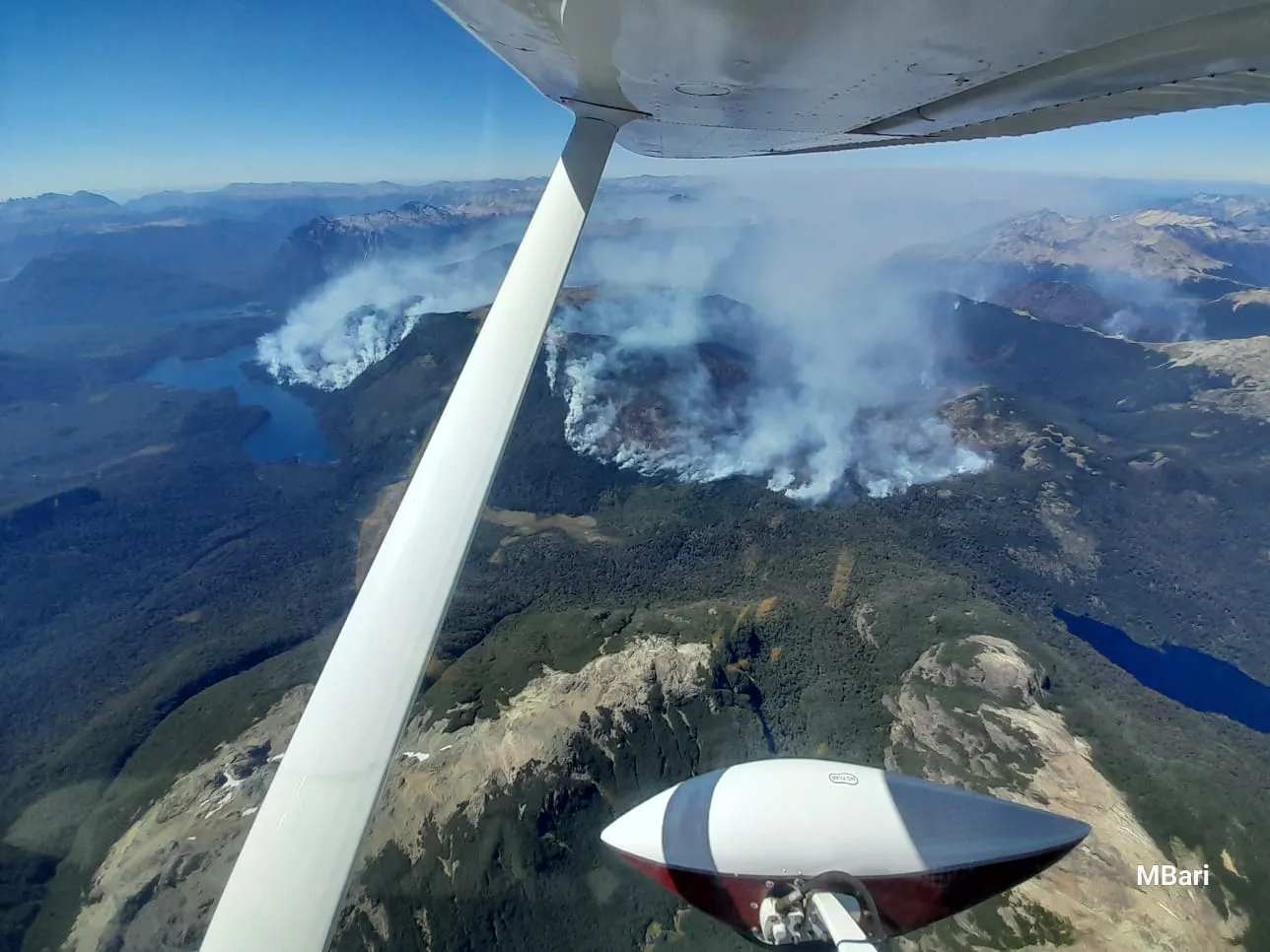 incendio nahuel huapi