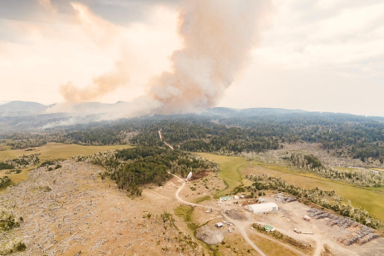 Incendio forestal carmen