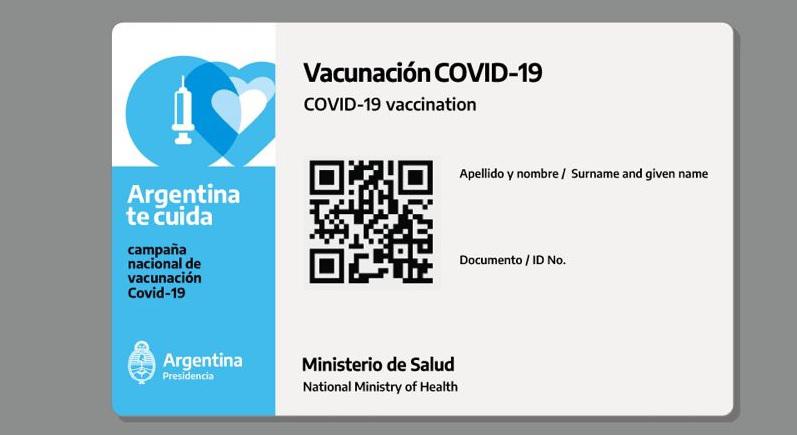 credencial coronavirus
