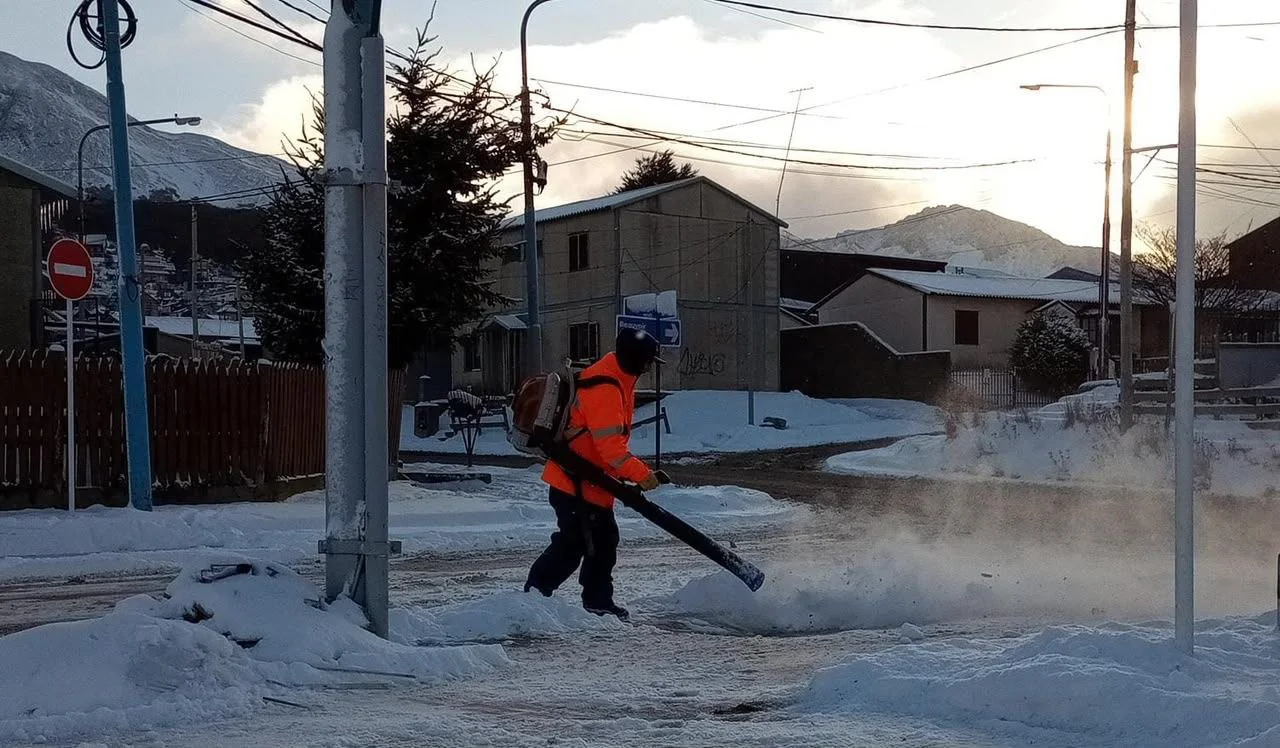 nieve ushuaia