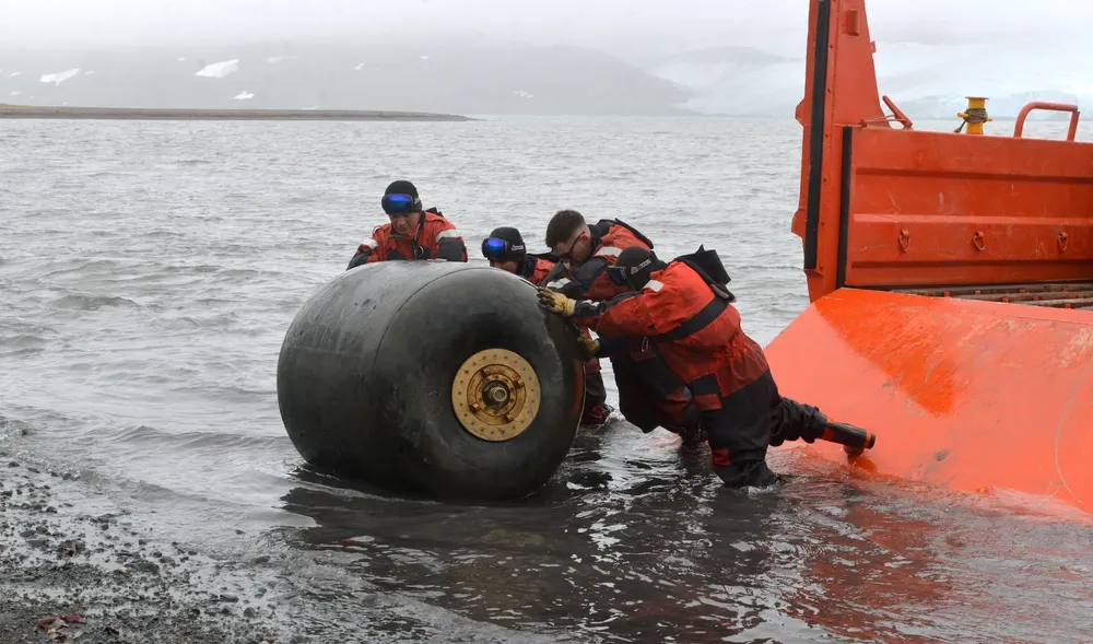 abastecimiento antartida