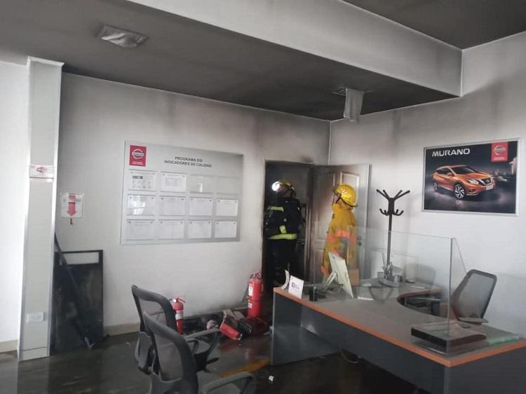 Incendio Nissan