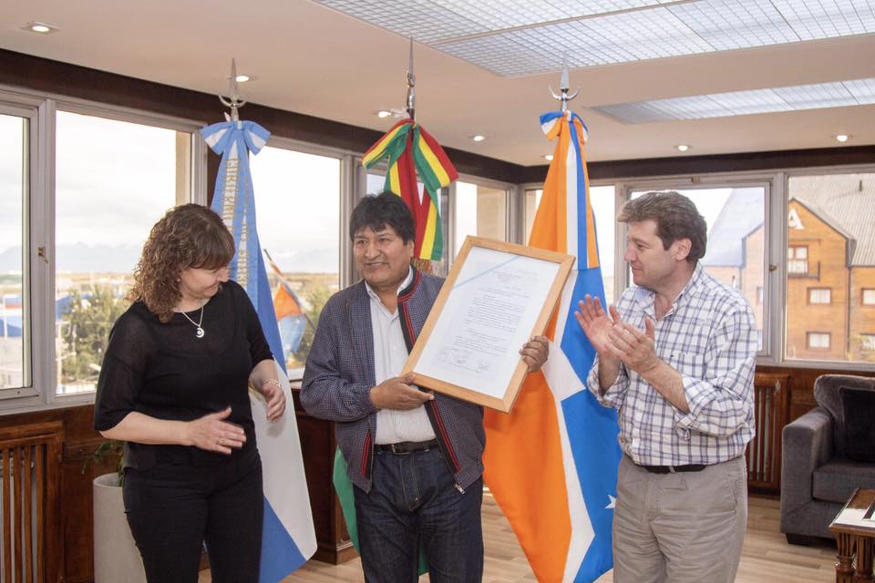 Evo Morales Melella