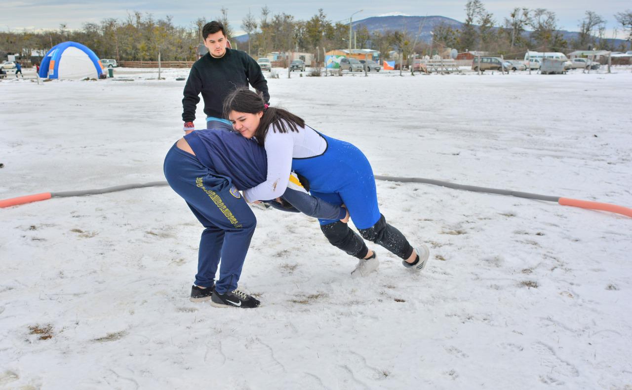 lucha nieve