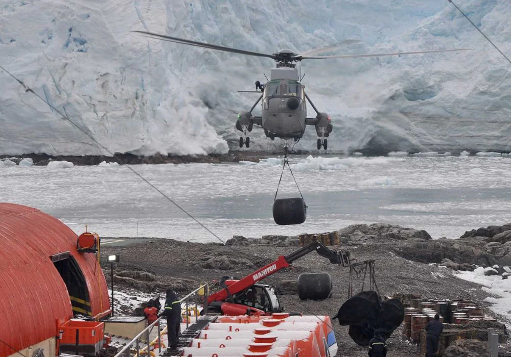 campaña antartica