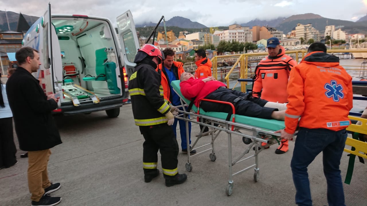 prefectura evacuacion ushuaia