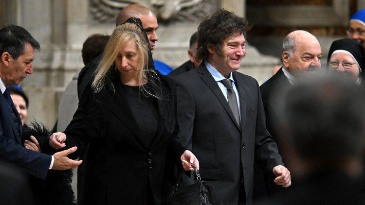 karina y javier milei