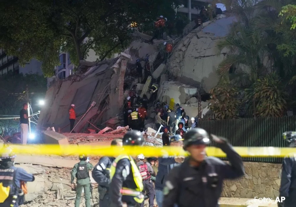 TERREMOTO VENEZUELA RESCATE