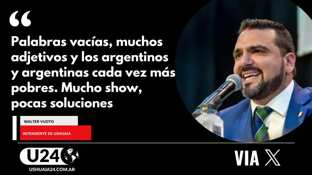 Rojo y Blanco Genérico Estático Cita Noticias Generales Publicación de Twitter