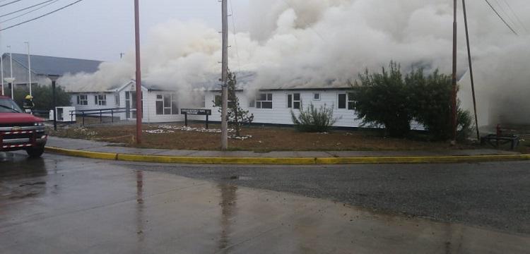 Incendio escuela policia rio grande