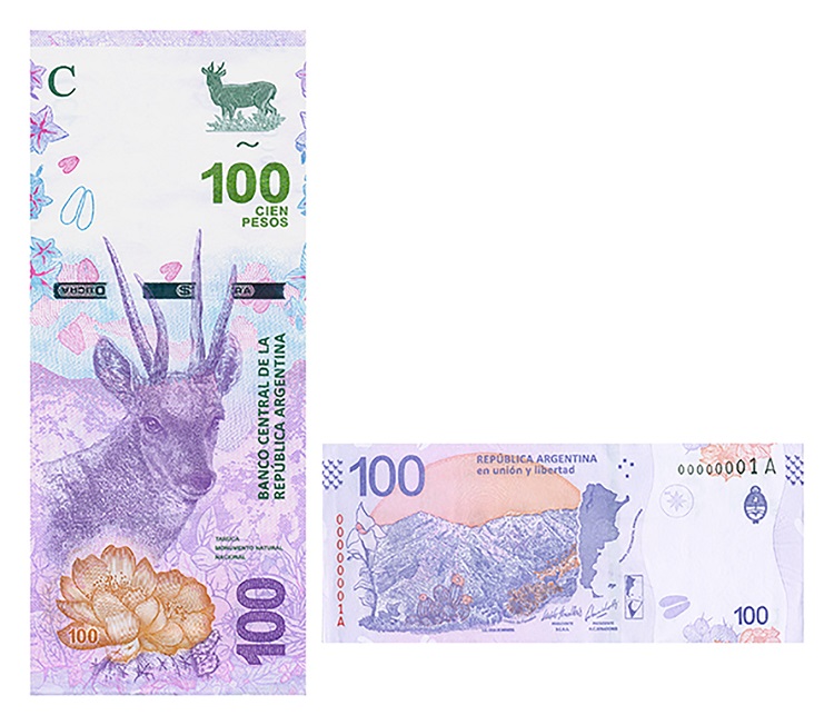 billete de 100