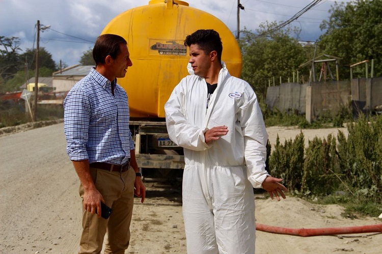 Servicio reparticion de agua potable