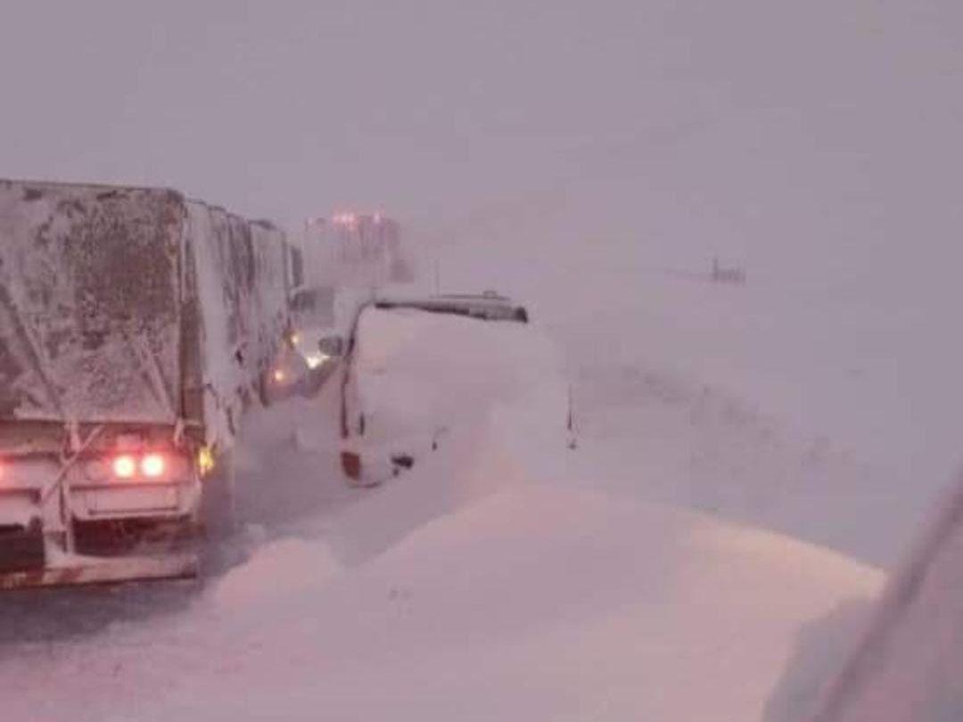 nevadas chubut