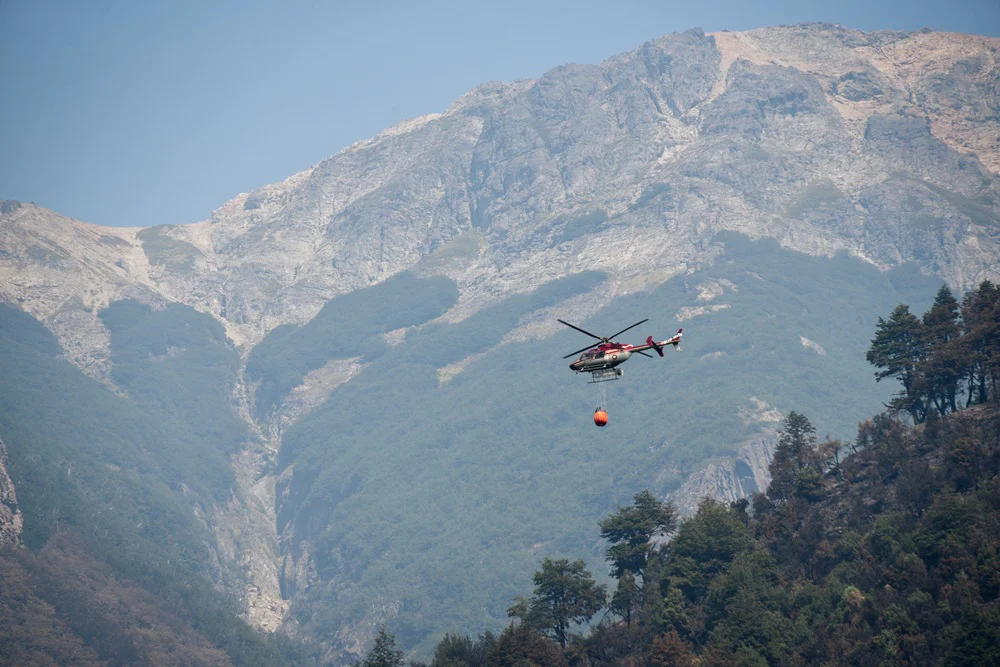 Los Alerces chubut incendio