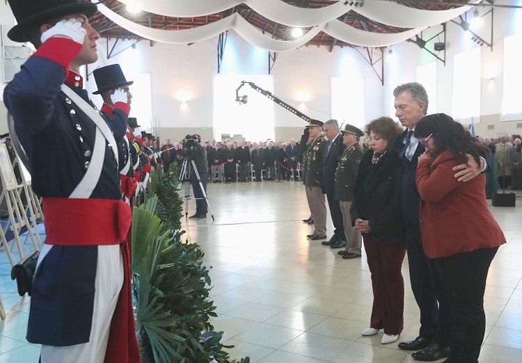 Presidente Macri homenaje