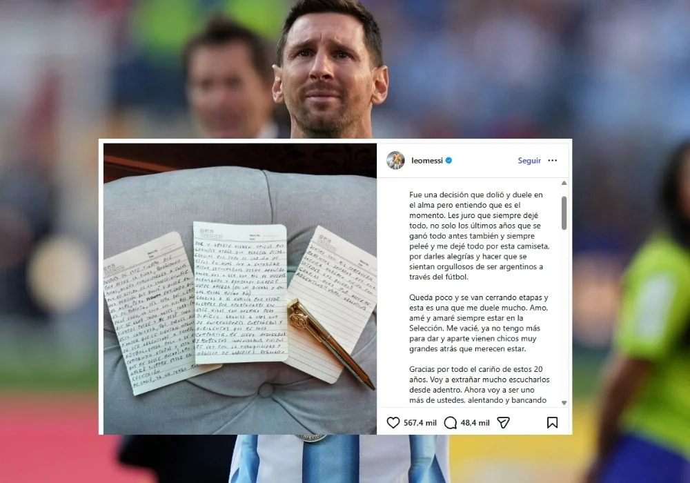 Messi se retira