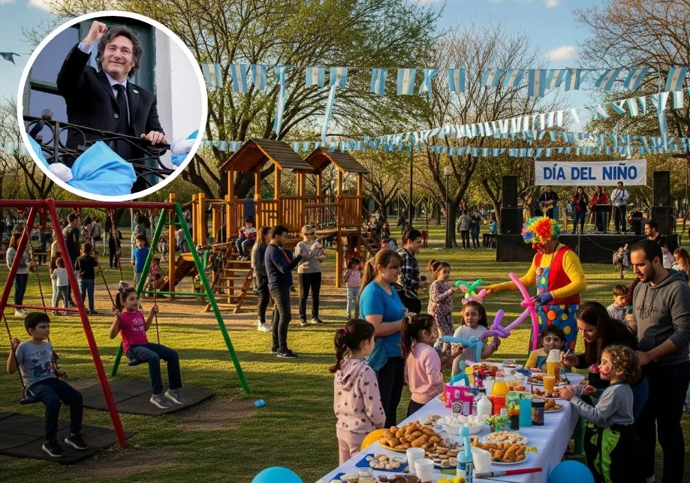milei dia del niño