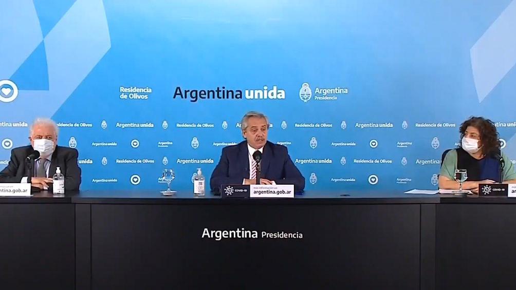 alberto fernandez vacuna