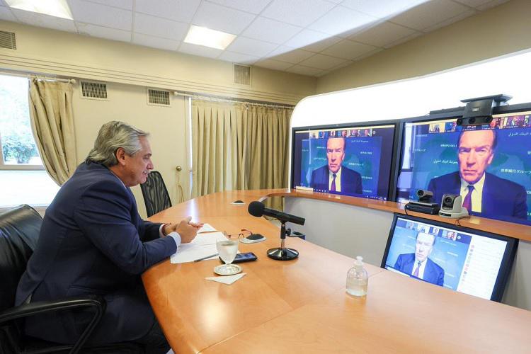 alberto fernandez banco mundial