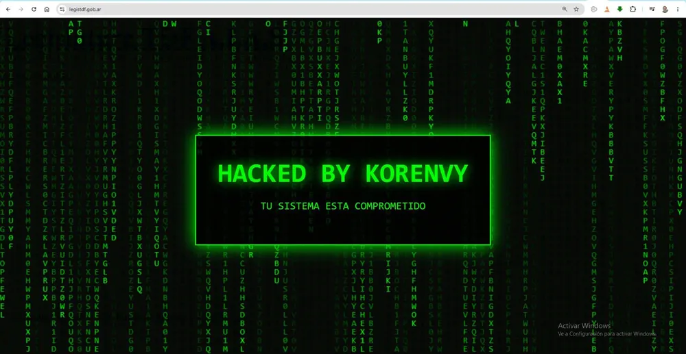 legislatura hackeada